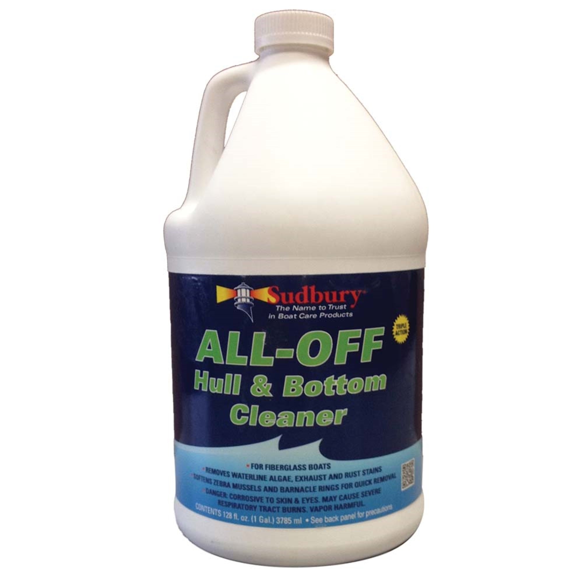 Sudbury 20128 All-Off Hull and Bottom Cleaner - 1 Gallon