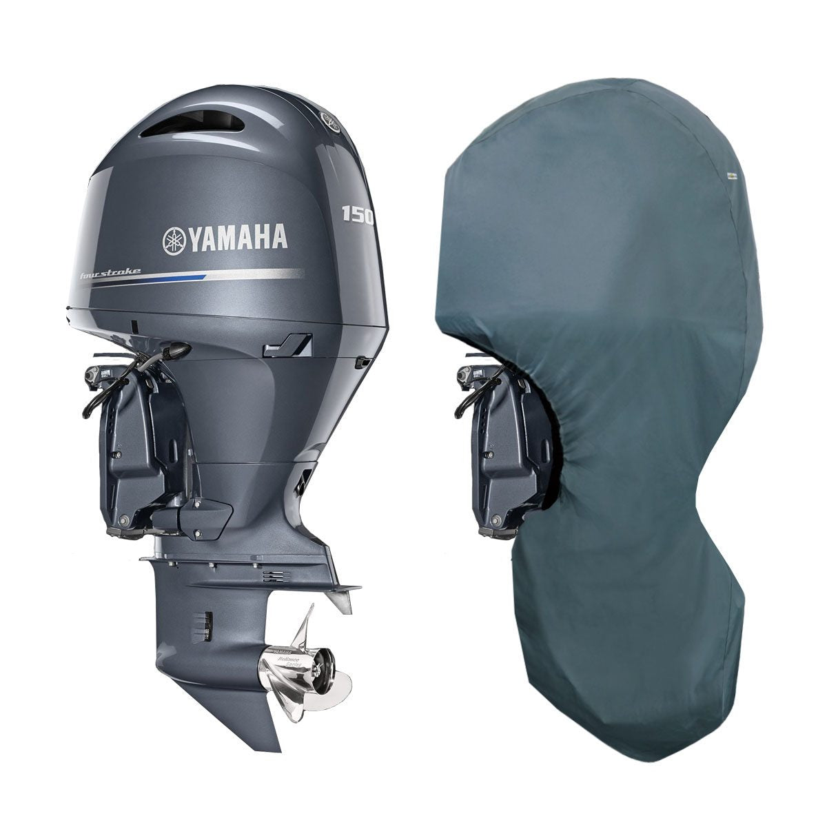 Oceansouth Outboard Heavy Duty Full Cover 25