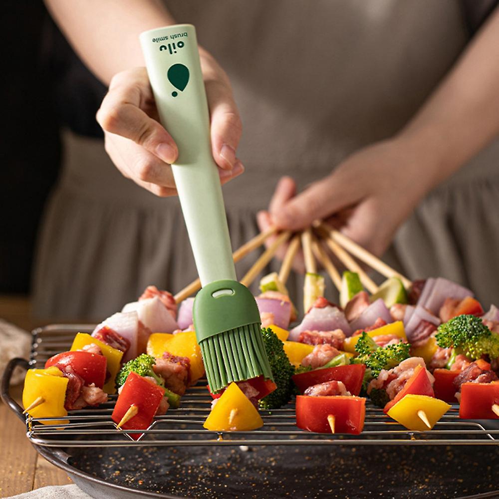 Barbecue Basting Brushes High Temperature Resistance Silicone Spatula Grill Brush Cake Baking Bbq Tools Kitchen Accessories