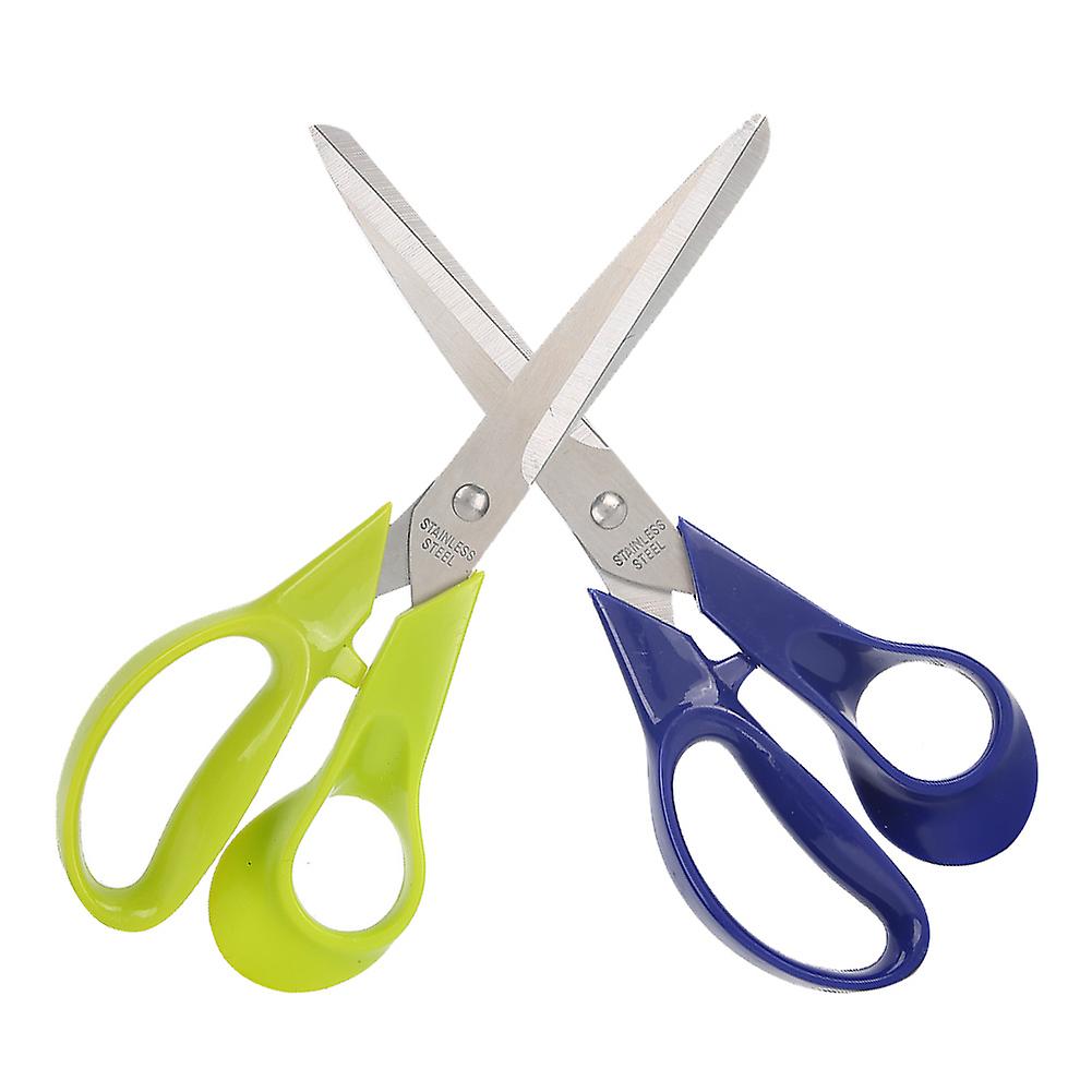 2pcs Multipurpose Scissors Sturdy Sewing Tailor Shears For Home Office Kitchen