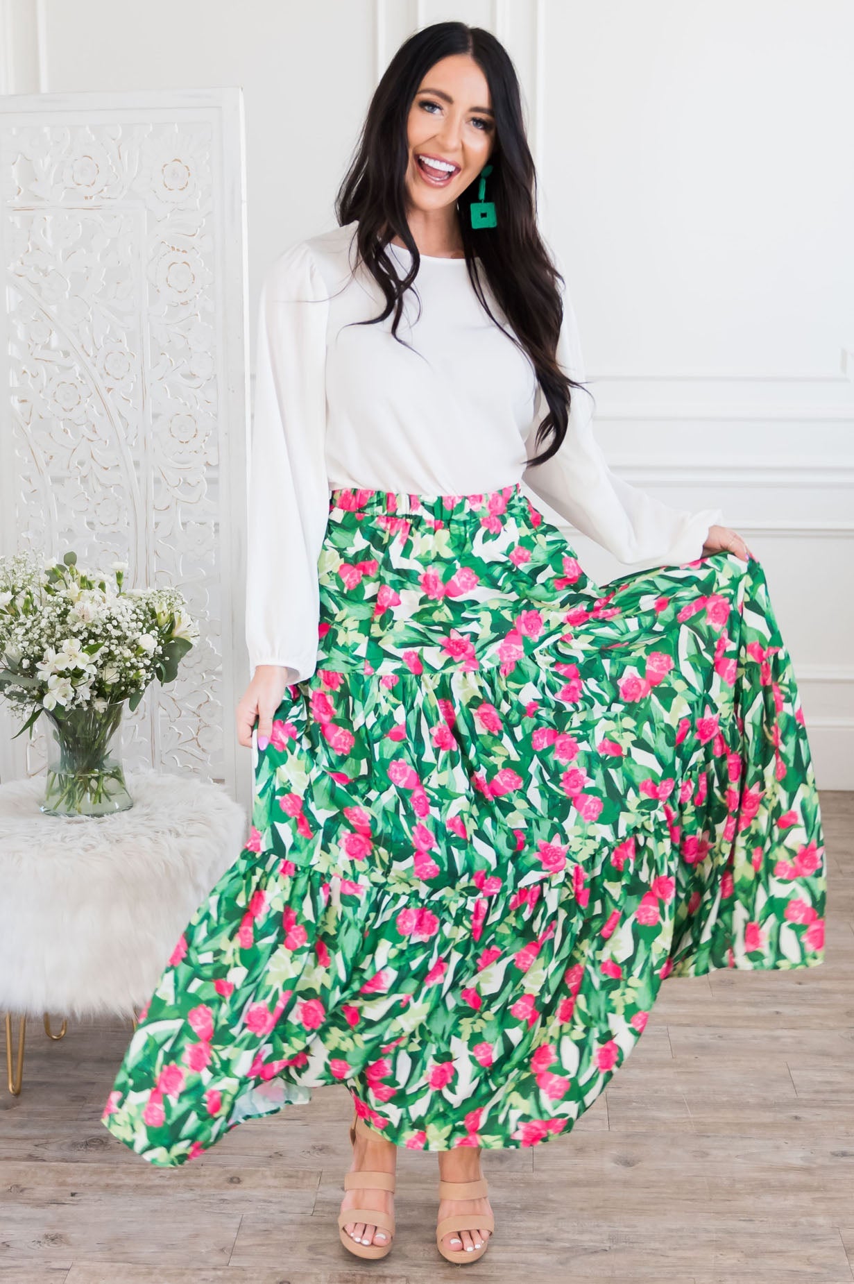 Day Dreamers Modest Maxi Skirt