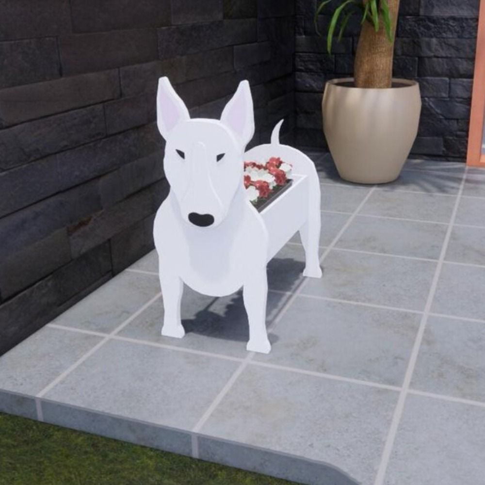 Cartoon Garden Animal Shaped Box PVC Dog Planter Pot Succulent Planter Flower Pot Plant Pots 8