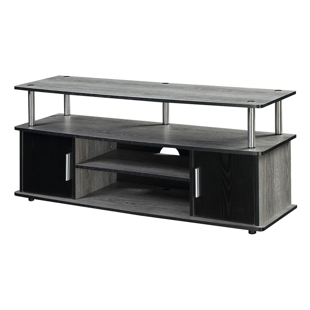 Convenience Concepts Designs2Go Monterey 55 inch TV Stand with Cabinets and Shelves