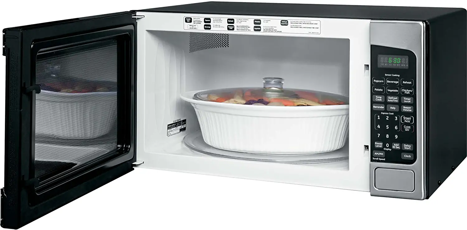 GE JES2051SNSS 2-cu ft 1200-Watt Countertop Microwave (Stainless Steel)