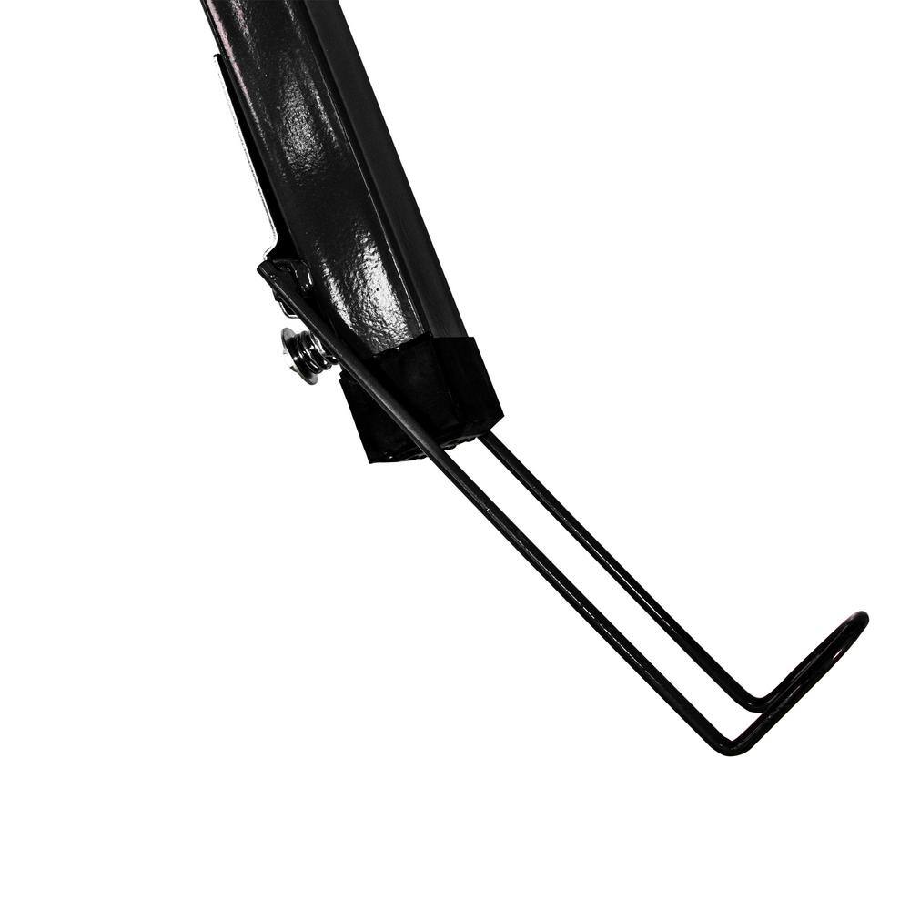 Kahomvis 11 ft. Heavy-Duty Steel Drywall Lift Drywall Panel Hoist in Black with Wheel Base Heng-LKW3-68