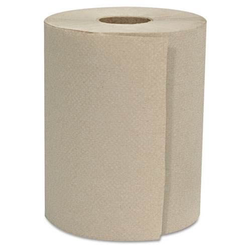 GEN Hardwound Roll Towels | 1-Ply， Natural， 8