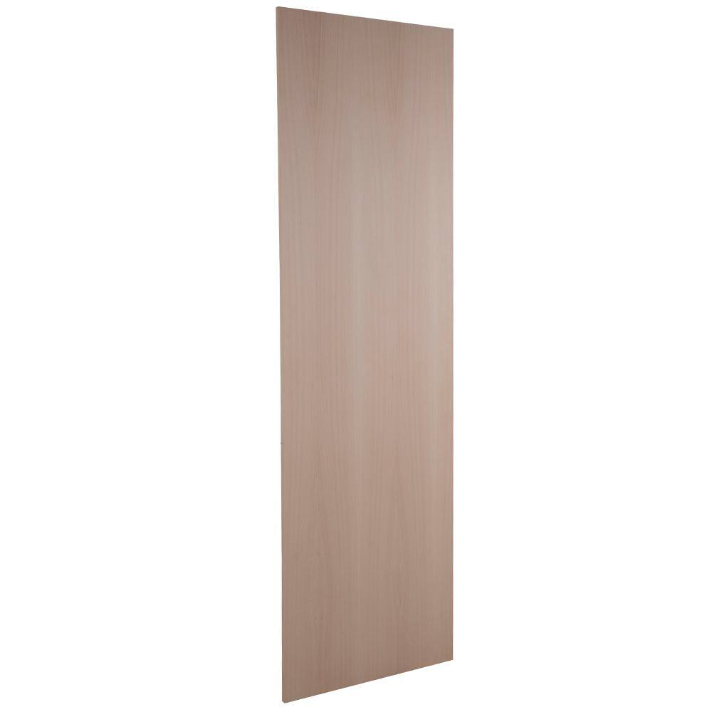 Hampton Bay Easthaven 24x79.5x0.5 in. Pantry End Panel in Unfinished Beech EH2480E-GB