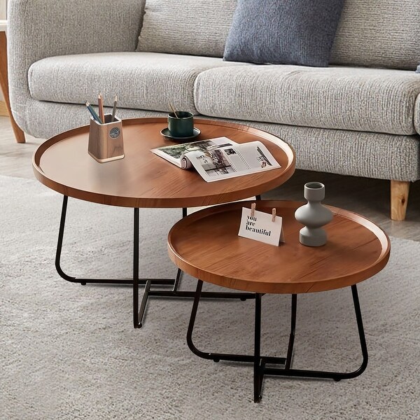 Nesting Coffee Table 31.4in+23.6in