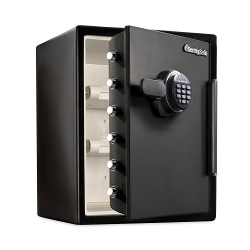 SentrySafe Fire-Safe with Digital Keypad Access， 2 cu ft， 18.67w x 19.38d x 23.88h， Black (SFW205EVB)