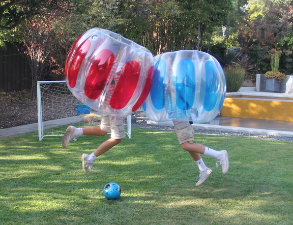 Sportspower INF 2211 Thunder Bubble Soccer Kids 2p...