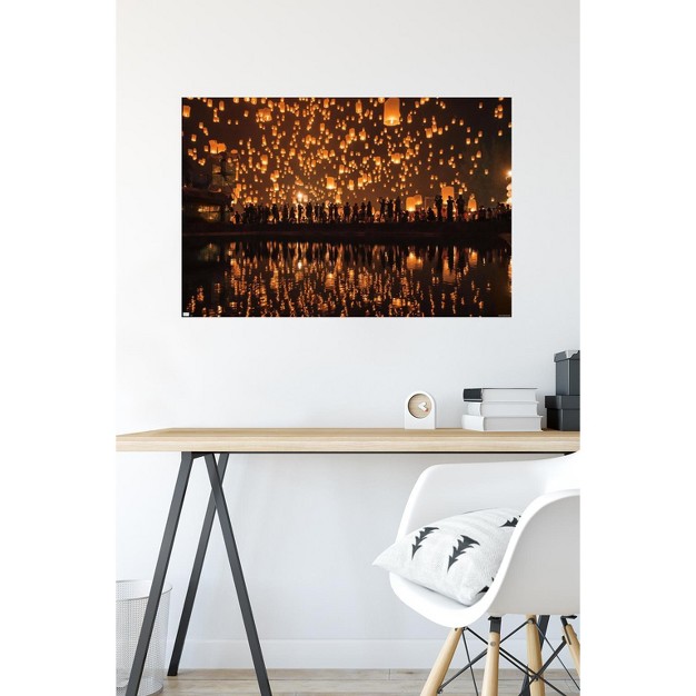 Trends International Thousands Of Lanterns Unframed Wall Poster Prints