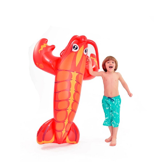 Inflatable Red Lobster Swimming Pool Rider Float