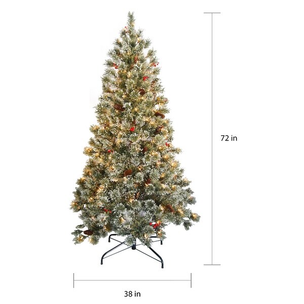 National Tree Company 6 ft. Crystal Tree