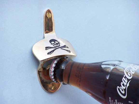 Handcrafted Model Ships MC 2103 Solid Brass Pirate...