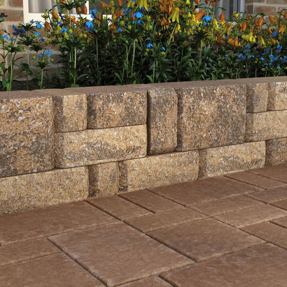 Pavestone SplitRock Small 3.5 in. x 7 in. x 3.5 in. Winter Blend Concrete Garden Wall Block (288 Pcs.  24.5 sq. ft.  Pallet) 11011187