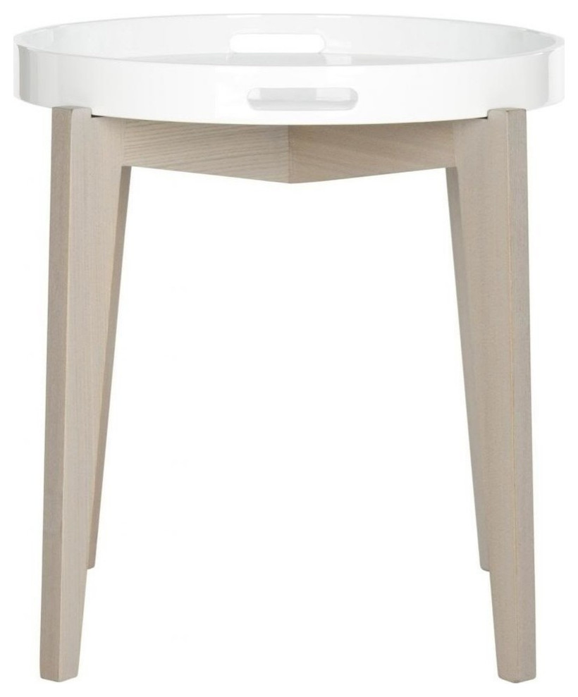 Safavieh Ben Lacquer Side Table   Transitional   Side Tables And End Tables   by Safavieh  Houzz