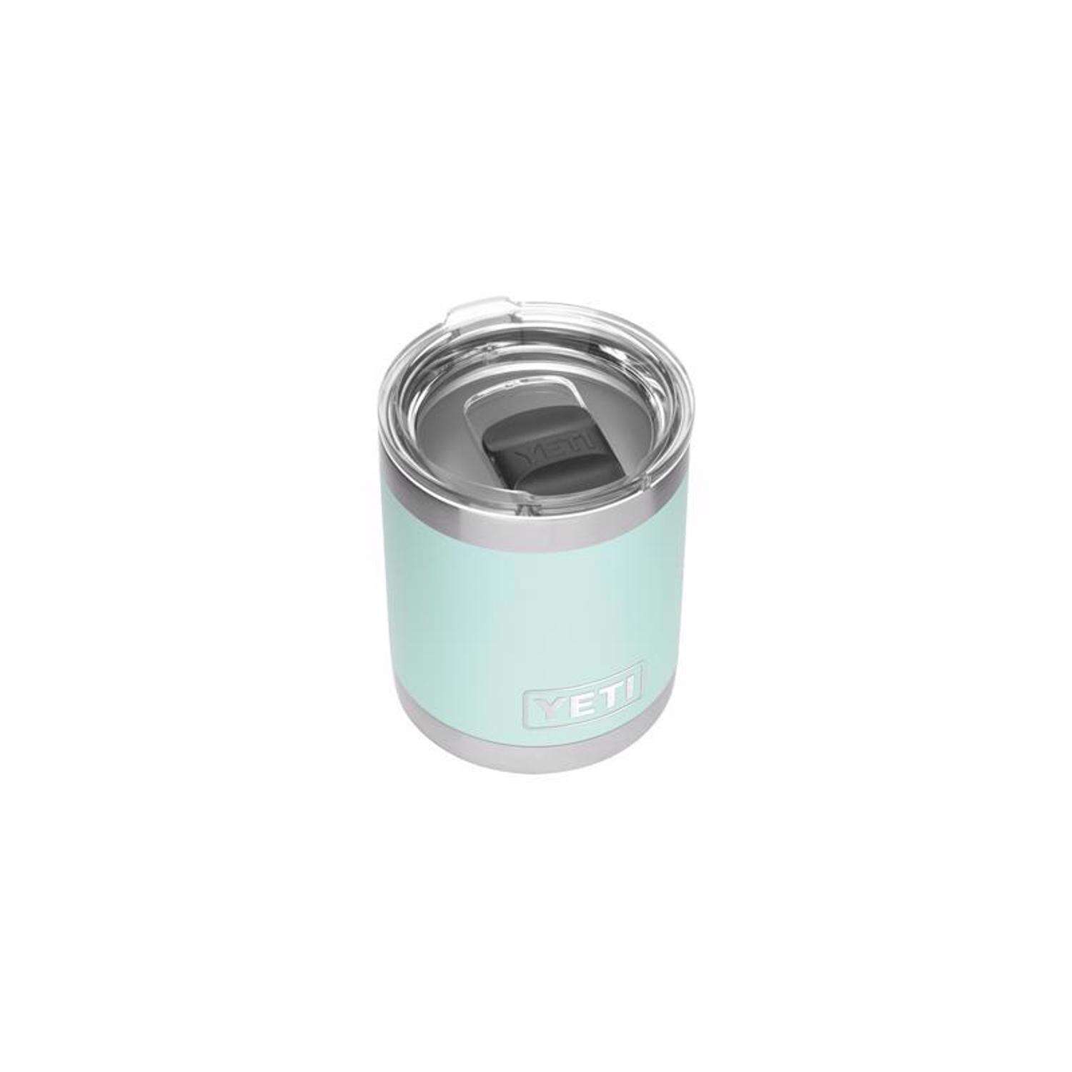 YETI Rambler 10 oz Lowball Seafoam BPA Free Tumbler with MagSlider Lid