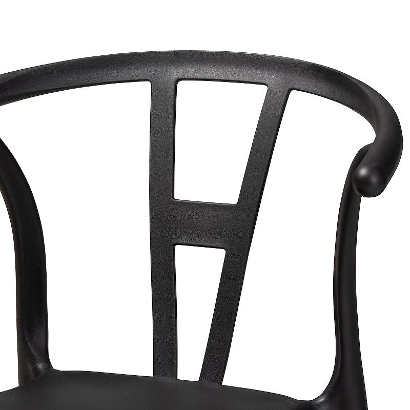 Baxton Studio Warner Dining Chair 4-Piece Set