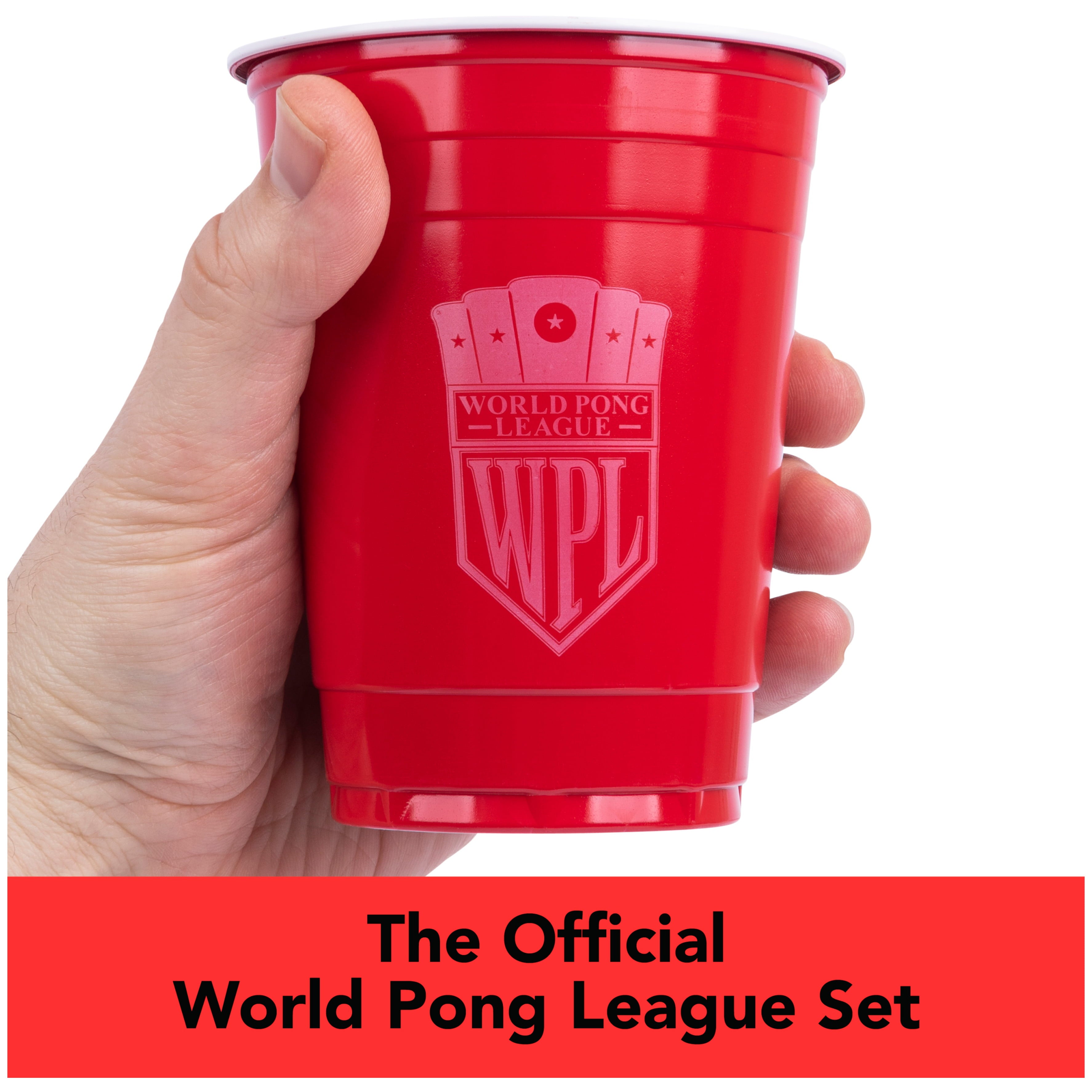 Post Malone, World Pong League Party Game, for Adults Ages 18 and up