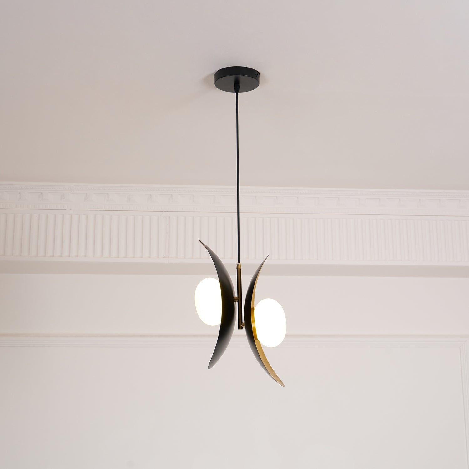 Golden Petal Pendant Lamp