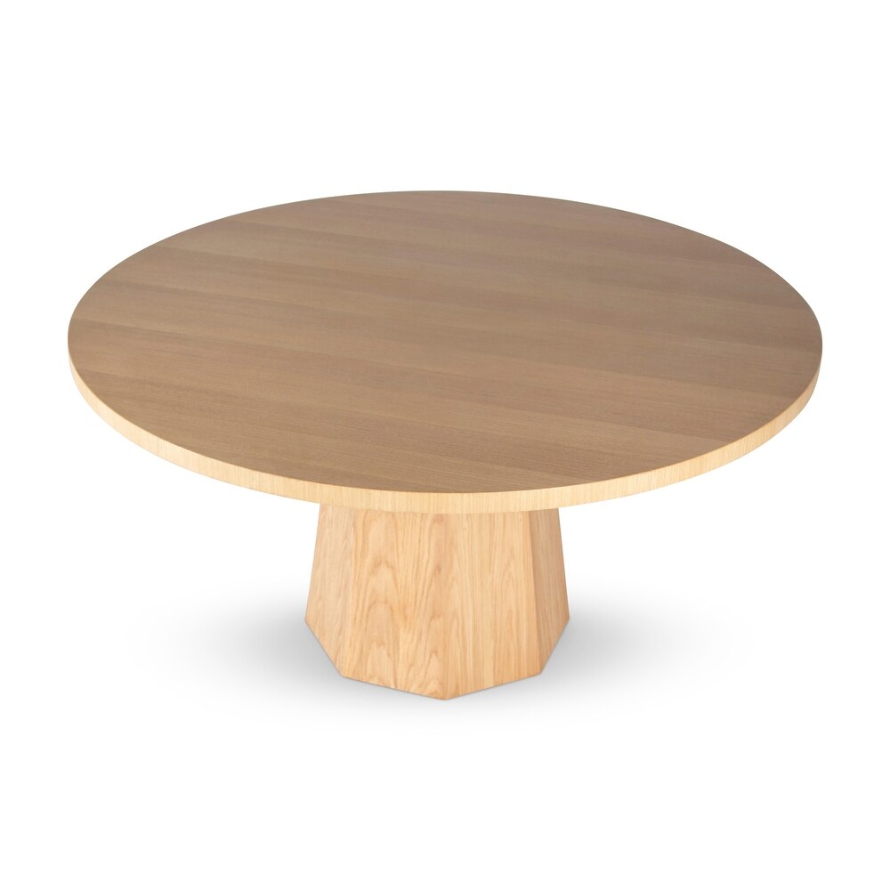 Jewel Round Dining Table   Charcoal