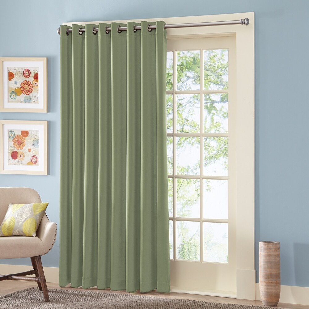 Gramercy Patio Door Grommet Top Curtain Panel