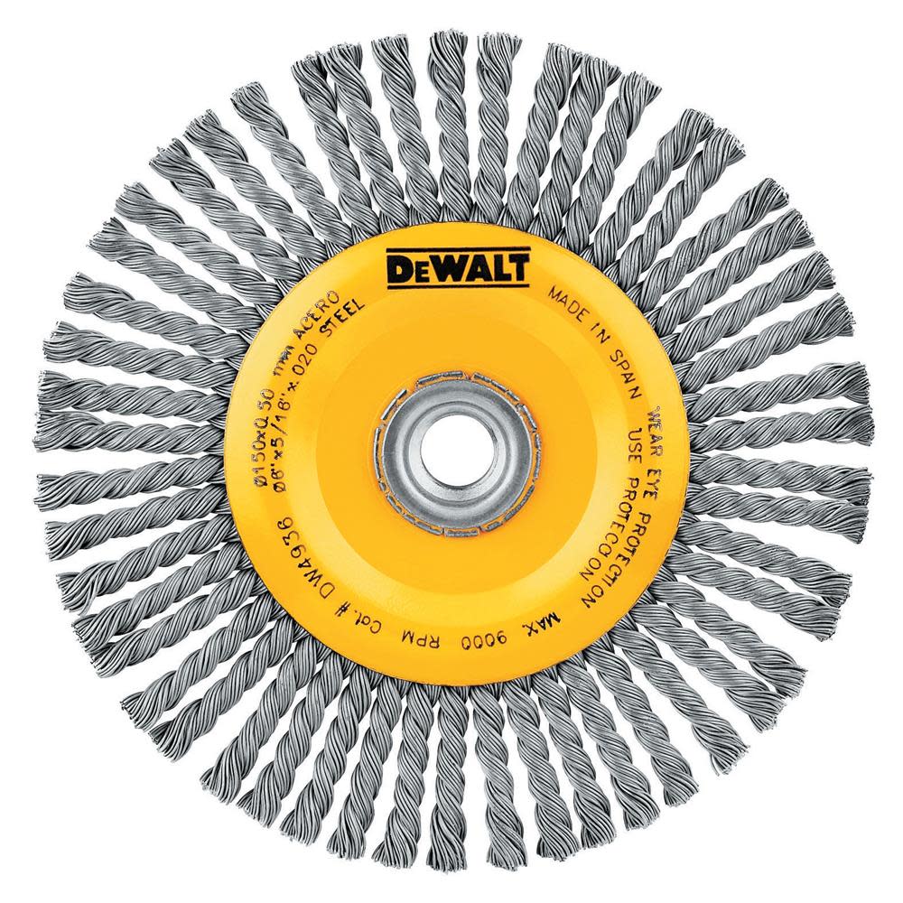 DEWALT Stringer Bead Wire Wheel 6