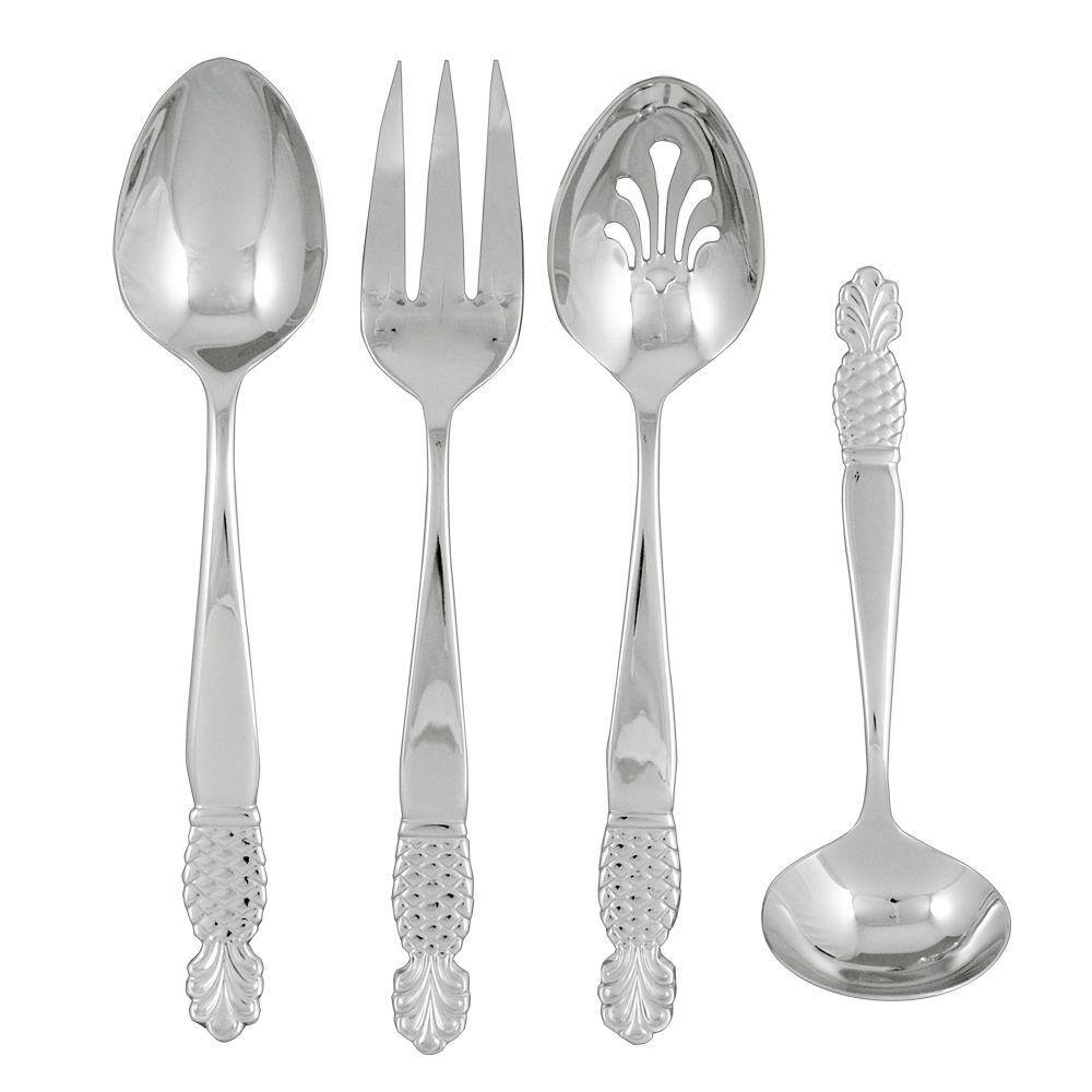 Ginkgo Pineapple 4-Piece Hostess Set 24031