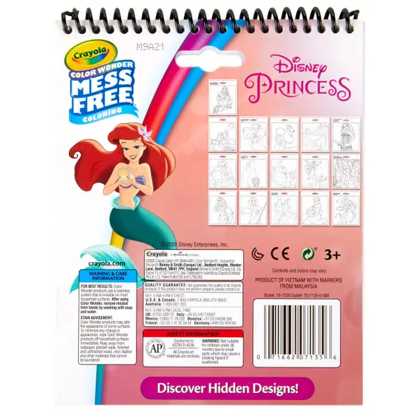 Crayola Color Wonder Princess Travel Activity Pad