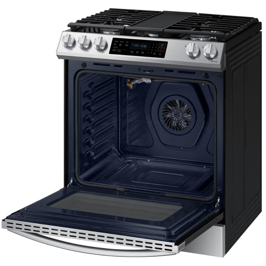  30-inch Slide-in Gas Range with Wi-Fi Connect NX60T8311SS/AA