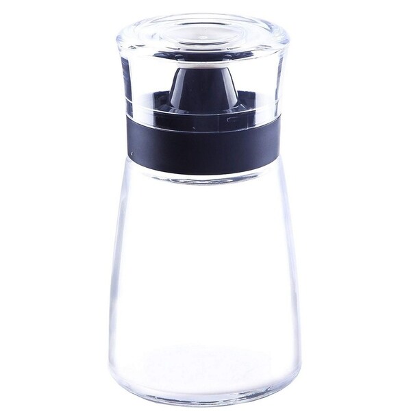 2 Pcs 5.5oz Oil+Vinegar Cruets Glass Dispensers+Snap On Sealing Caps