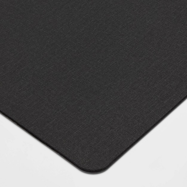 X 40 quot Low Profile Charmed Manor Patterned Polyurethane Kitchen Mat With Foam Rubber Backing