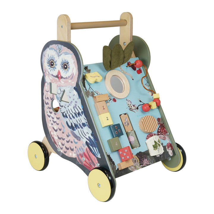 Wildwoods Owl Push Cart by Manhattan Toy