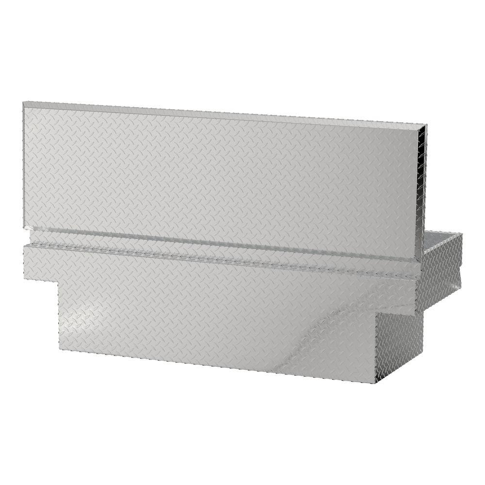 UWS 59.875 in. Silver Aluminum Full Size Crossbed Truck Tool Box TBC-60-N