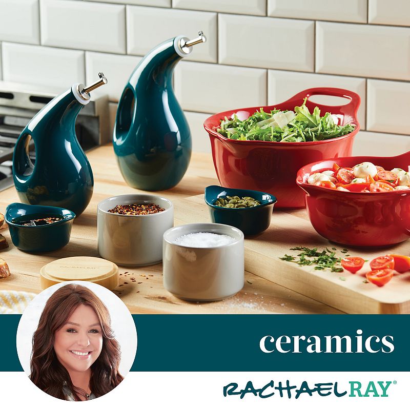 Rachael Ray 2-pc. Ceramic Mixing Bowl Set