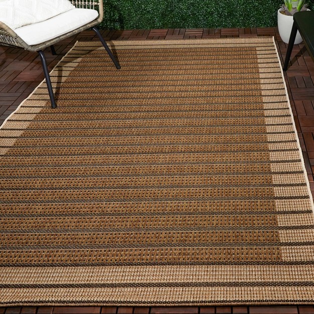 Hickory Square Outdoor Rug Tan