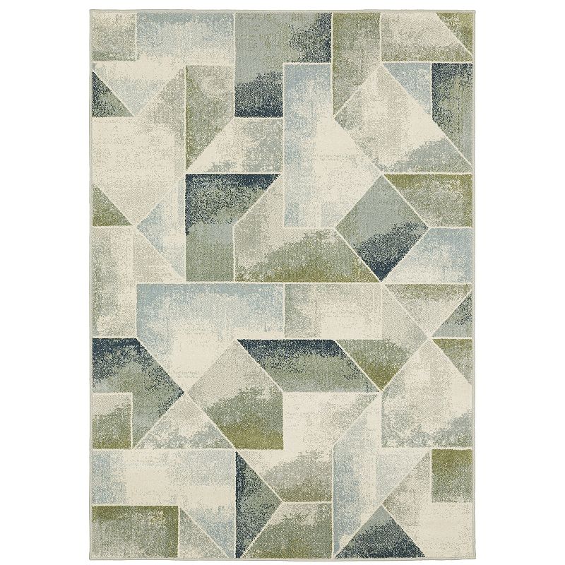 StyleHaven Bassel Contemporary Geometric Area Rug