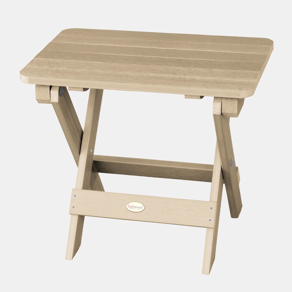 Outdoor Folding Adirondack Table