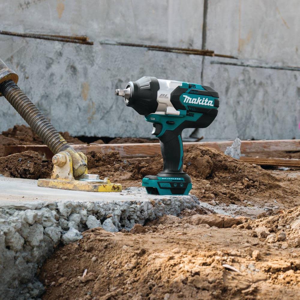 18V LXT® Lithium-Ion Brushless Cordless High Torque 1/2 Sq. Drive Utility Impact Wrench， Tool Only