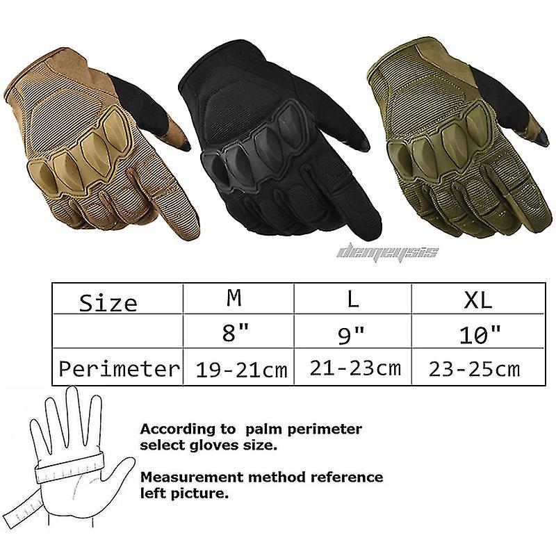 Tactical Gloves Touch Screen Full Finger Military Airsift Paintball Shooting Hiking Climbing Camo Hunting Glove