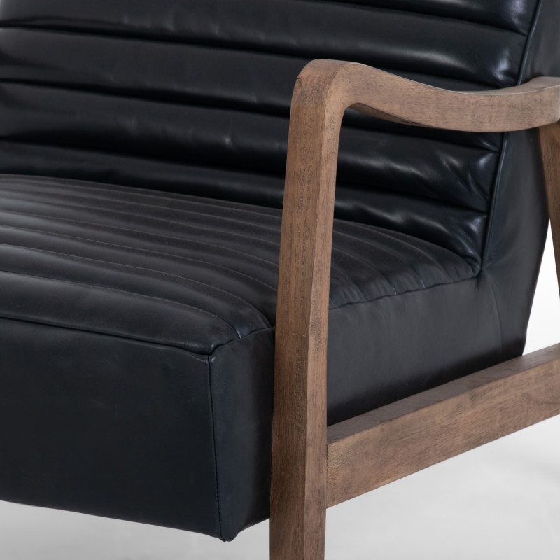 Charles Living Chair   Midcentury   Armchairs And Accent Chairs   by Marco Polo Imports  Houzz