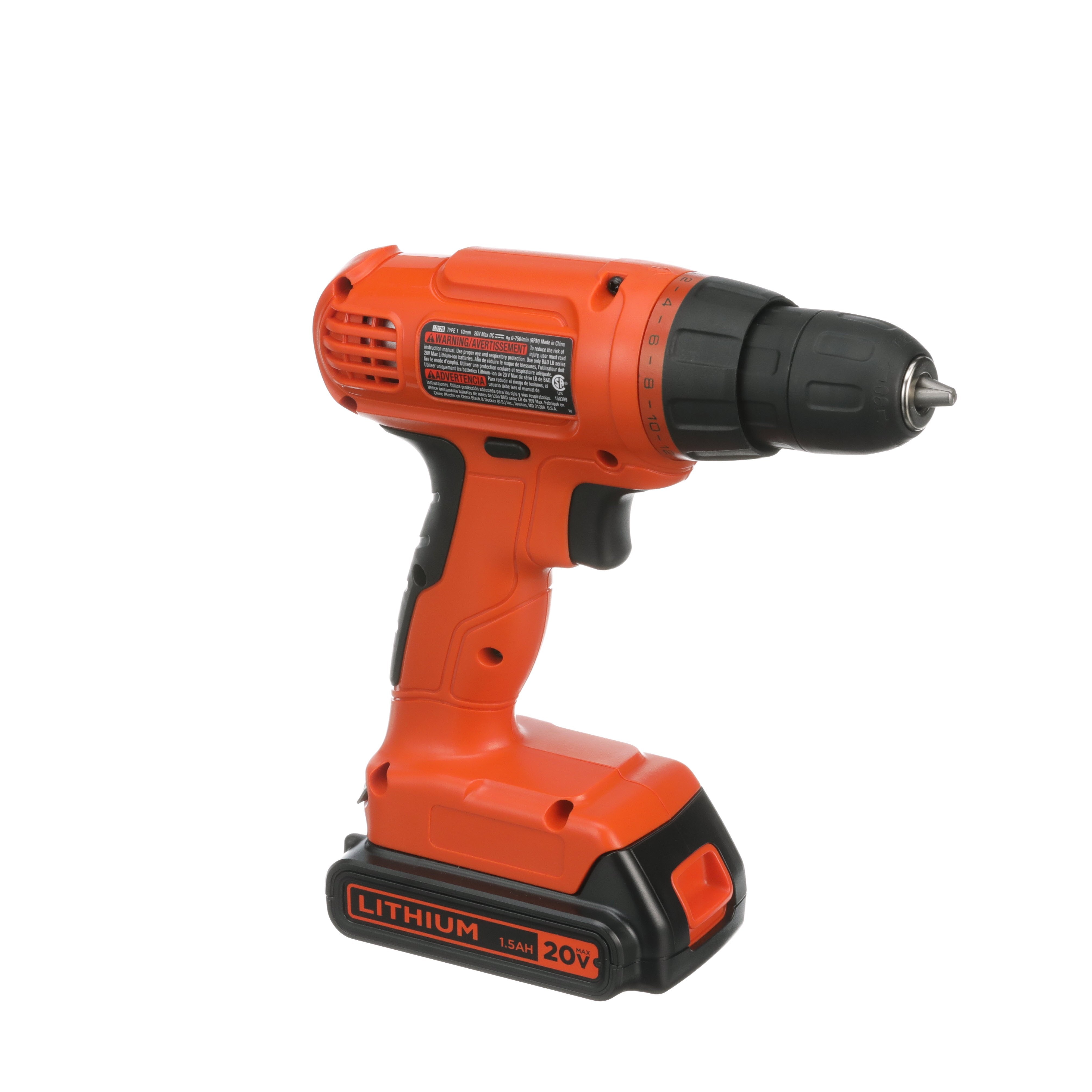 20V MAX* POWERCONNECT™ Cordless Drill Kit + 100 pc. Kit