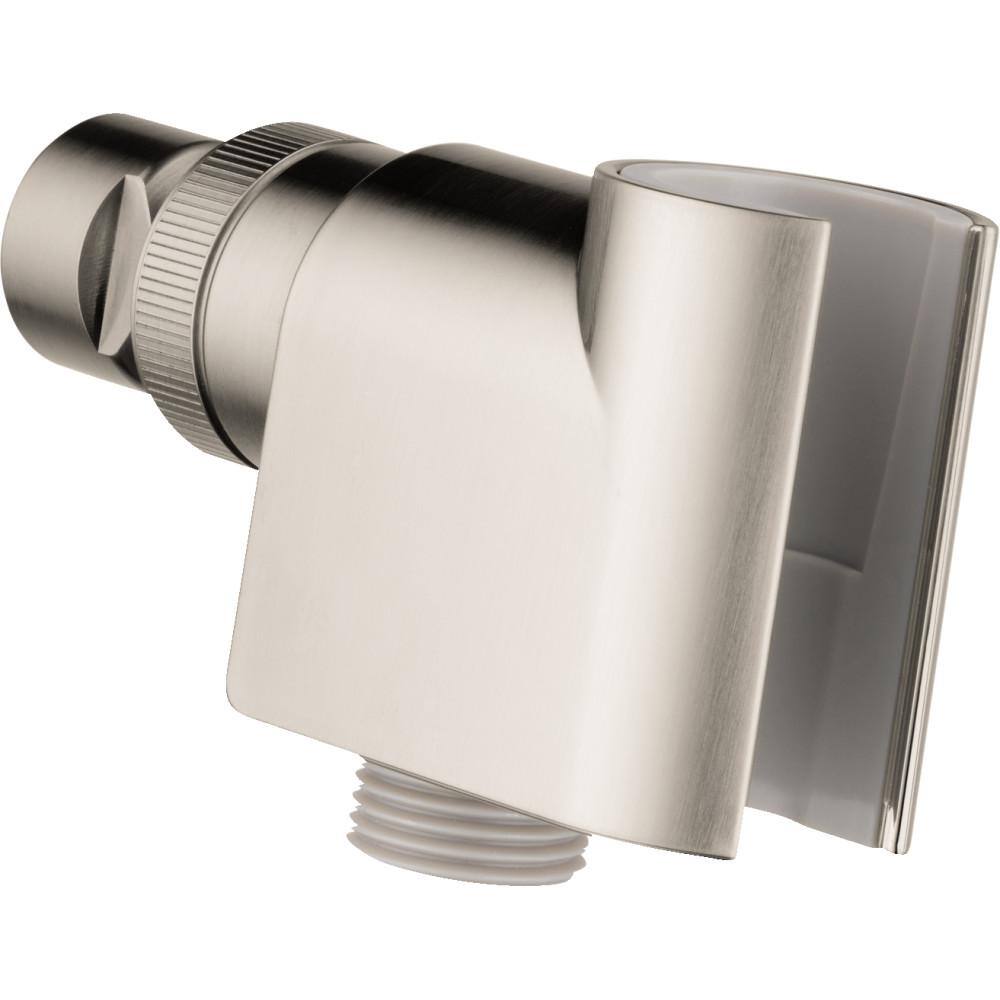 Hansgrohe Pipe Wall Mount Showerarm Holder in Brushed Nickel 04580820