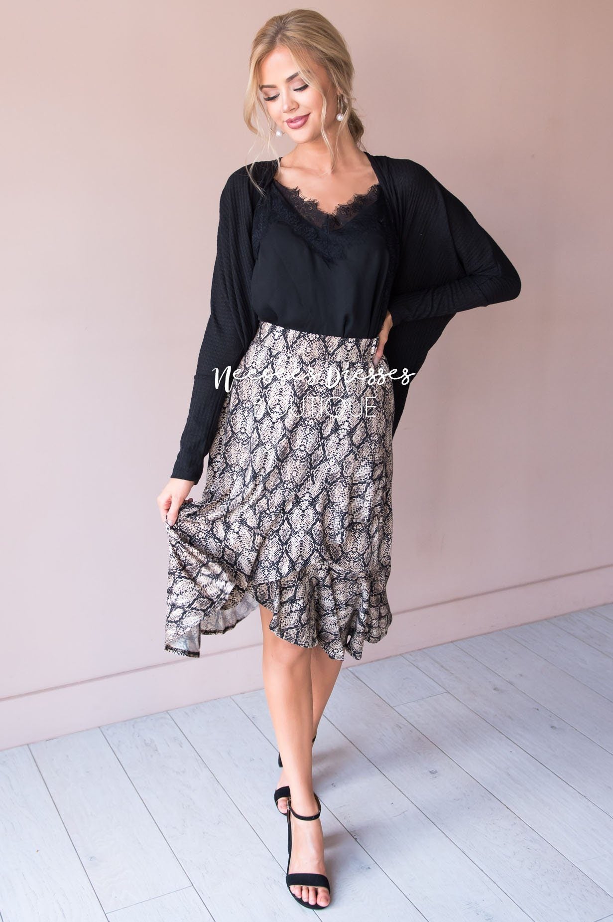 Gone Wild Ruffle Skirt