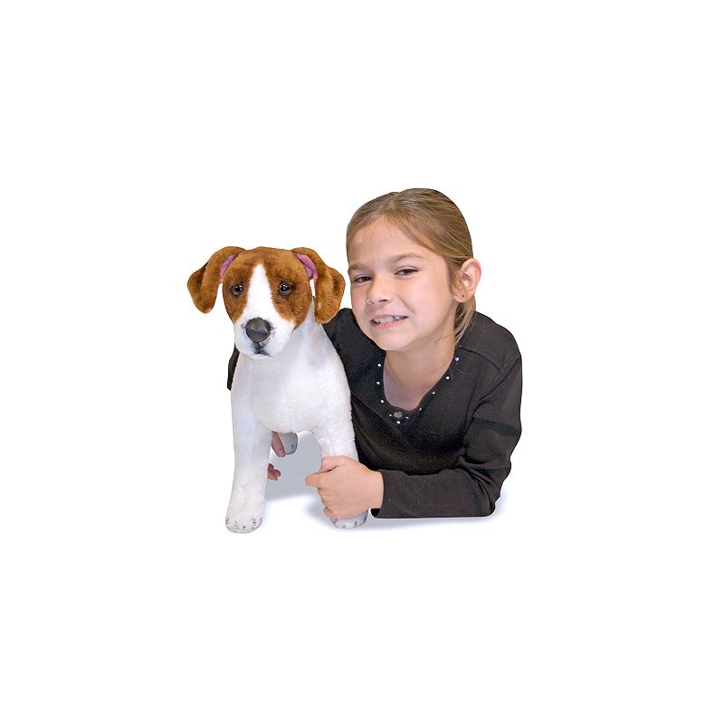 Melissa and Doug Jack Russell Terrier Dog Plush Toy