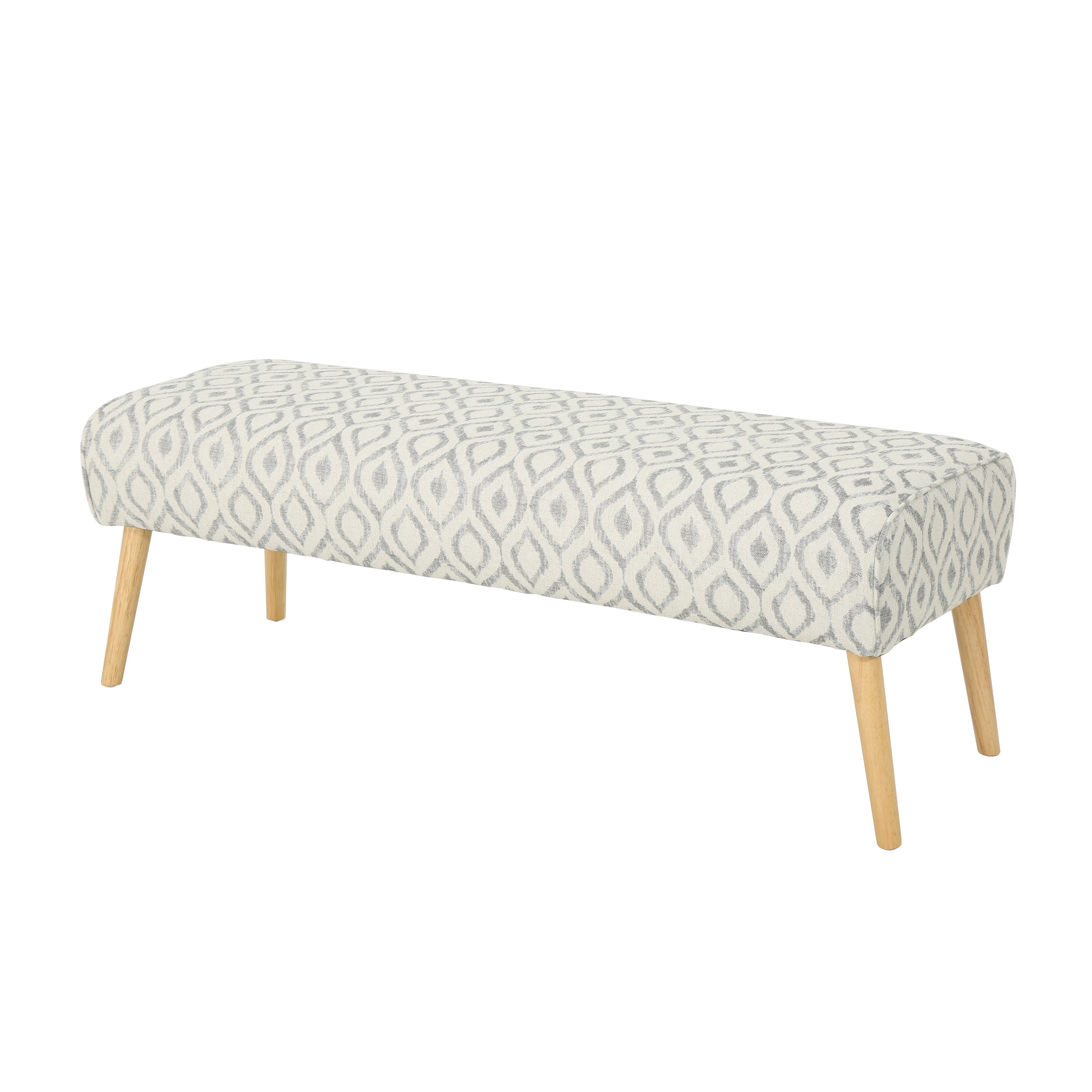 Petty Boho Fabric Bench