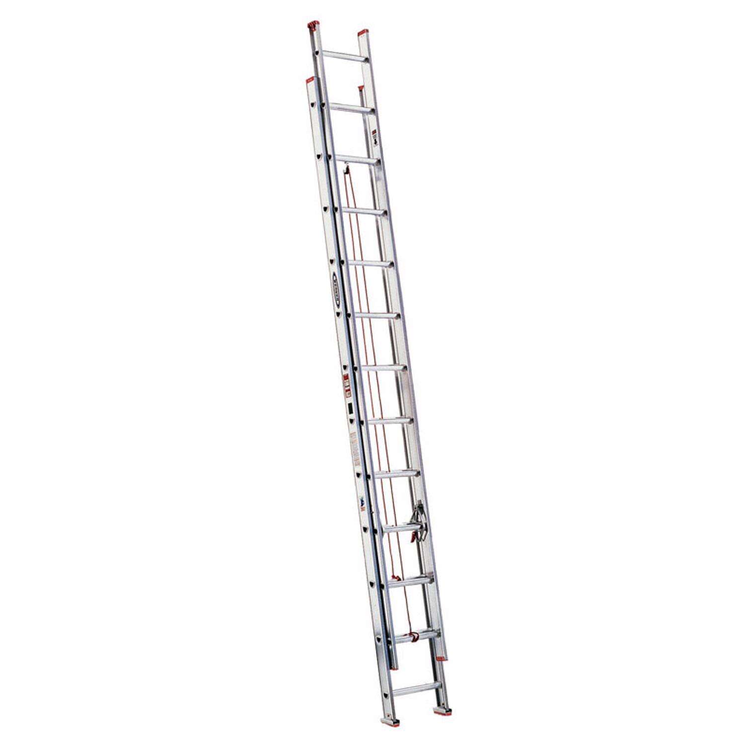 Werner 24-foot  Aluminum Extension Ladder Type III 200 lb. capacity