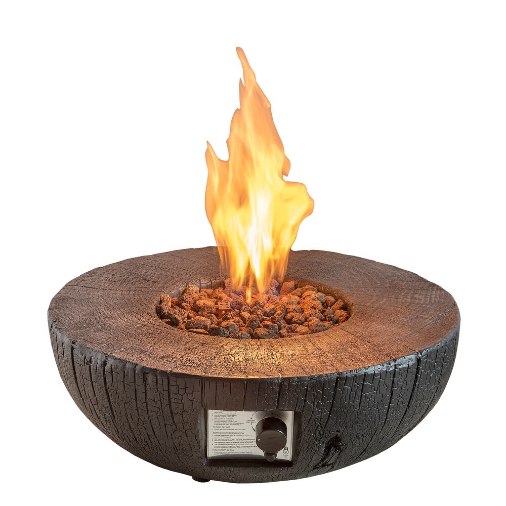 Auto Ignition 30000 BTU Firepit Propane Outdoor Patio Propane Fire Pit for Outside