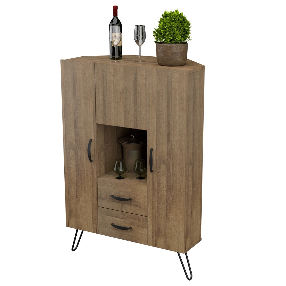 Inval Retro Corner Multi Functional Cabinet