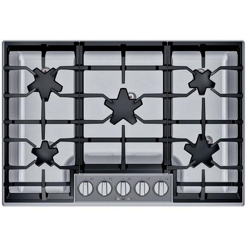 Thermador 36-inch Built-in Gas Cooktop with Patented Star® Burners SGSX365TS